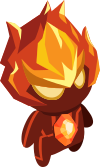 Fire Crystal monster