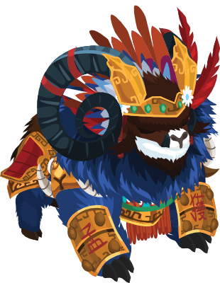 Blueboss monster