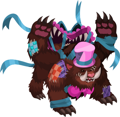 Distressteddy monster