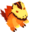 Magmarog monster