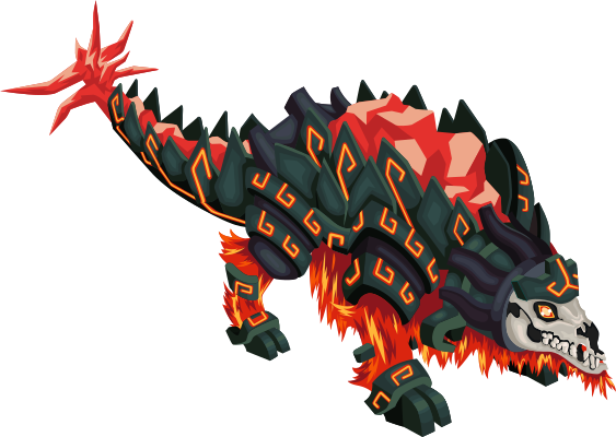 Magmasaur monster