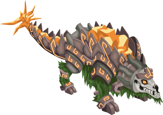 Skelesaur monster
